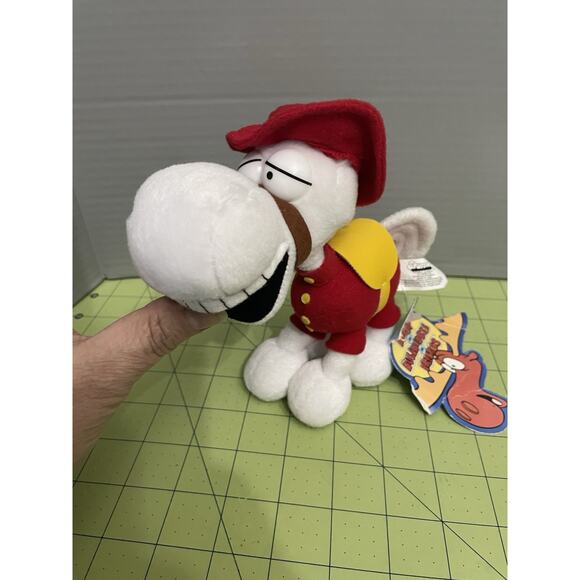 Rocky and Bullwinkle Friends Dudley Do Right Horse plush 9 inch Stuffins Vintage - Picture 2 of 10